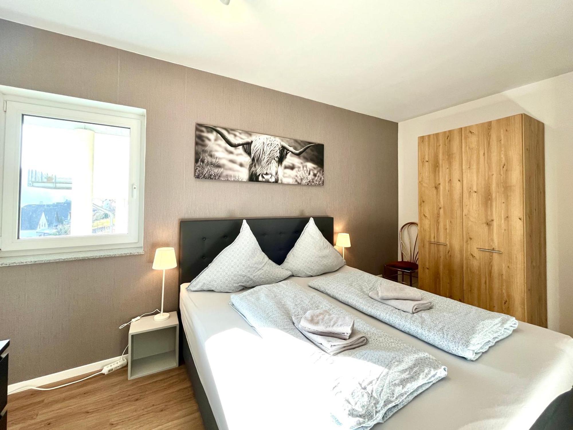Ferienwohnung Moseltraum, 1-6 Pers, Mit 3 Schlafzimmer Und Panoramabalkon Mueden ภายนอก รูปภาพ