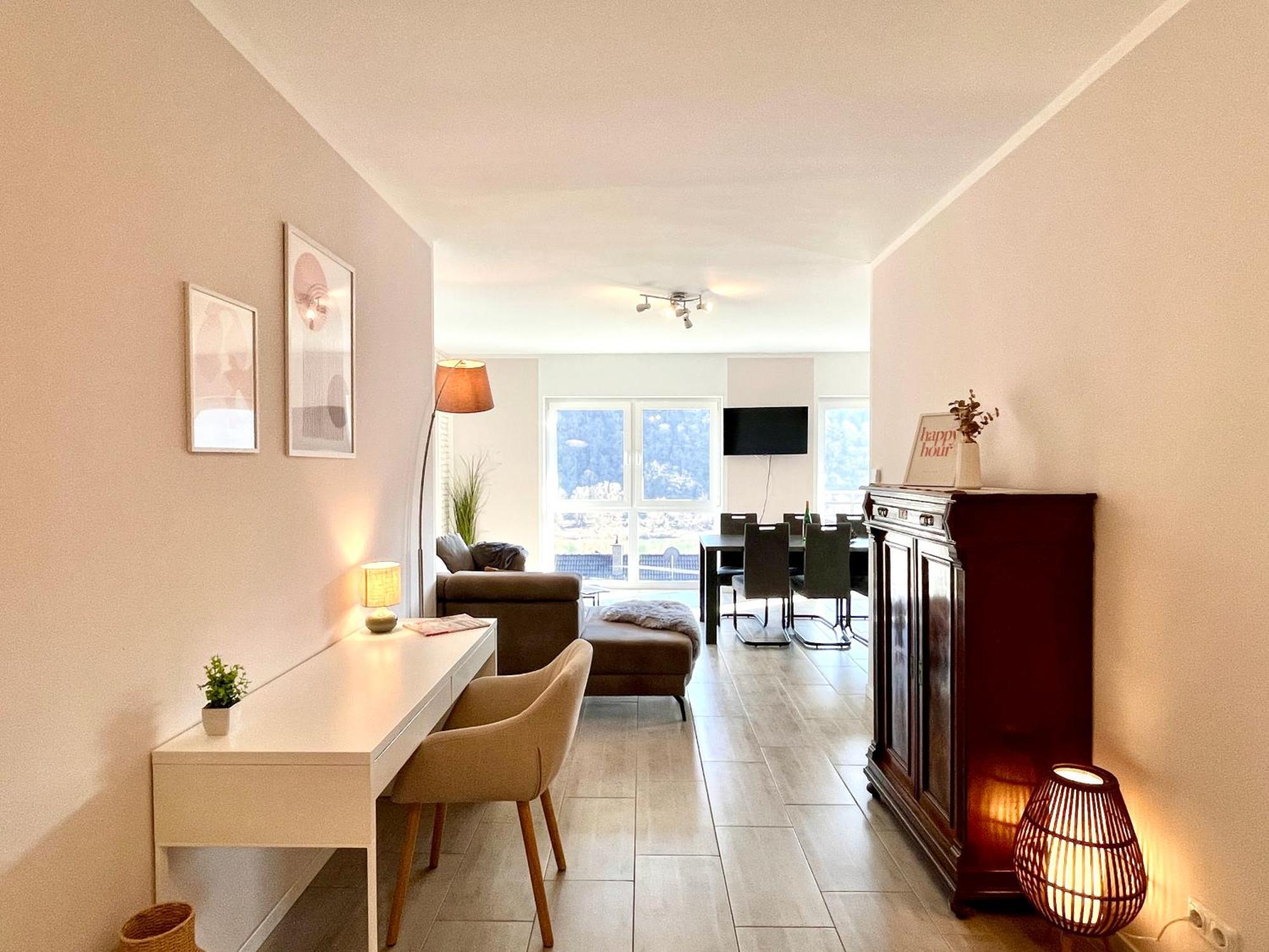 Ferienwohnung Moseltraum, 1-6 Pers, Mit 3 Schlafzimmer Und Panoramabalkon Mueden ภายนอก รูปภาพ